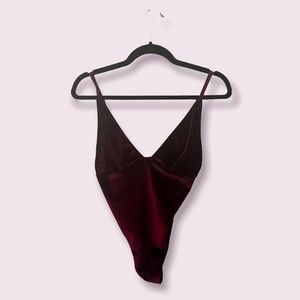 Red Velvet Bodysuit